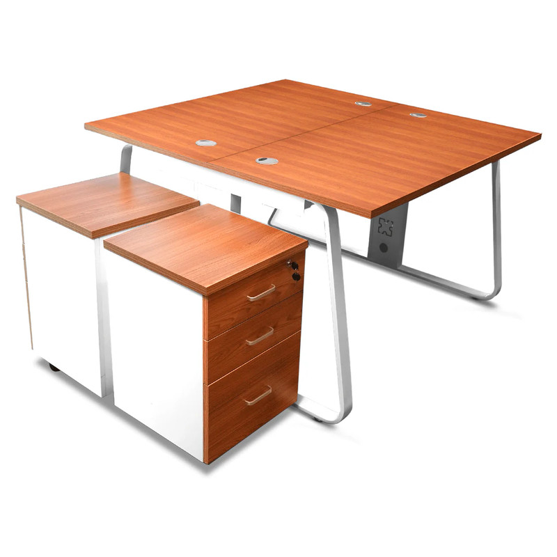 Office Table and Drawers - طاولة مكتب وأدراج